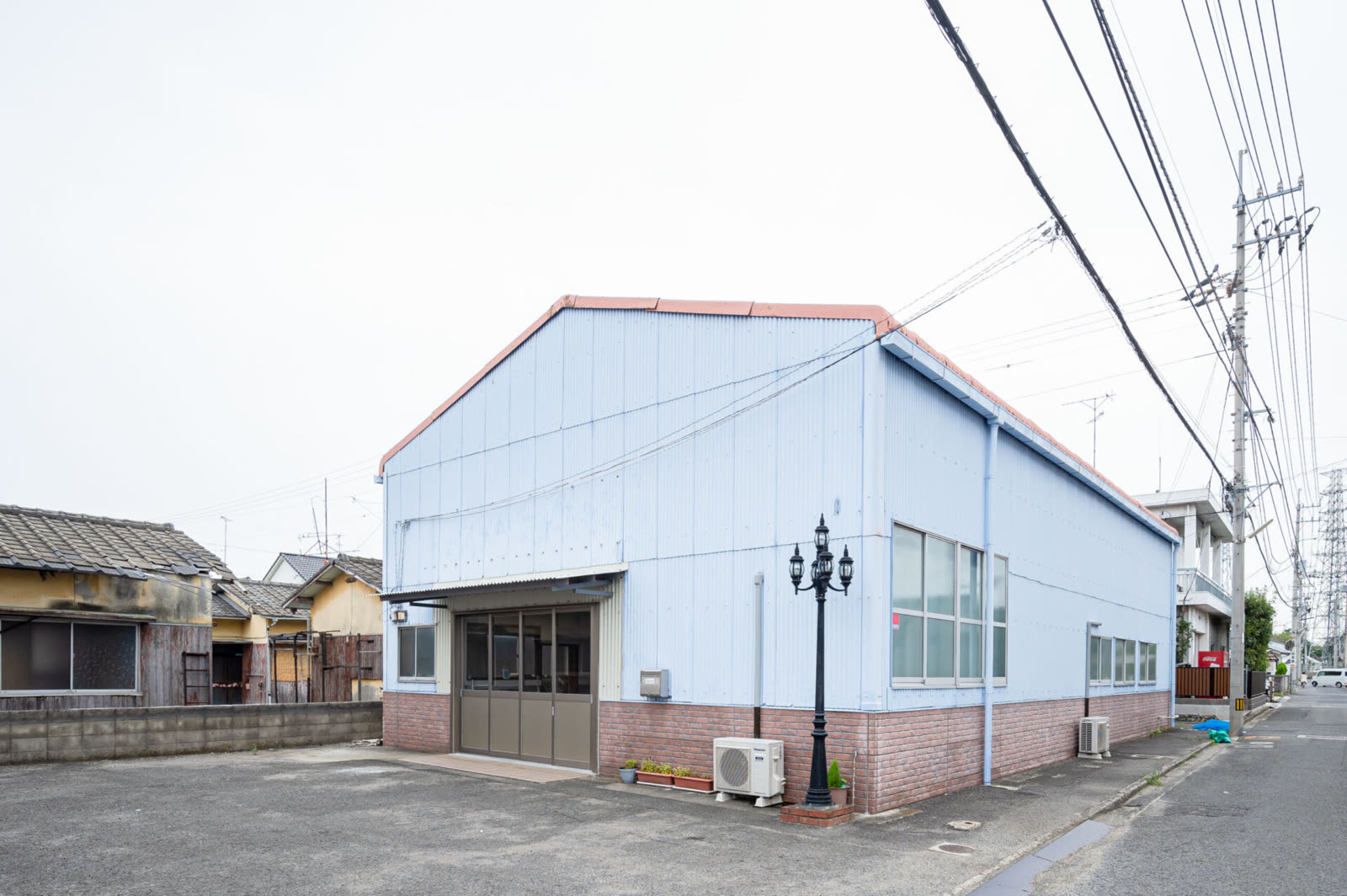 相原工業 縫製部の工場の外観